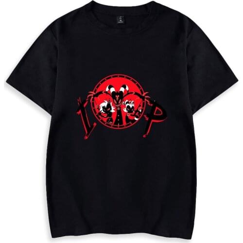 Kids Tshirt Helluva Boss Tee Spring Summer Holiday Street Summer New MenWomen Novelty street Streetwear Style T-shirt Tops