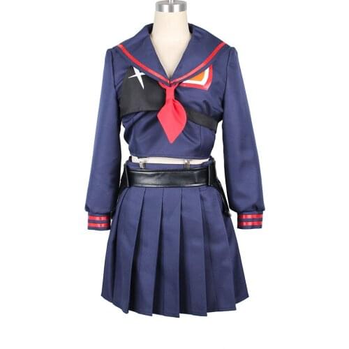 KILL la KILL Ryuko Matoi Cosplay Costumes Girls Schools Uniform Suit Women Sexy Club Japanese Lolita Suit L321