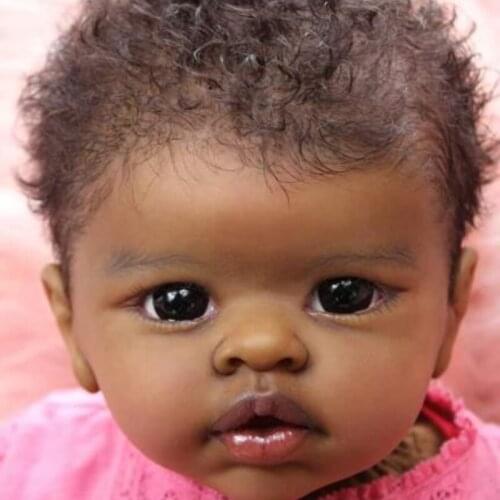 22inch Reborn Doll Kit Misha Baby Doll Parts Fresh Color Doll Parts Flexible Vinyl Diy Doll Toys Drop Shipping