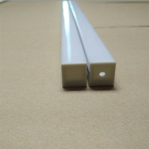 Free Shipping China Square led aluminium profile provides an excellent heat sink
