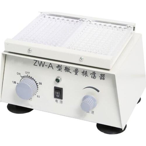 ZW-A Micro Oscillator Laboratory 96-well Blood Coagulation Plate Small Vibration Serum Oscillation Mixer 0-3000RPM 110/220V