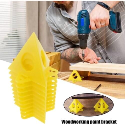 Portable Pyramid Stands Set Triangle Paint Pads Feet Woodworking Accessories Carpenter Painter Tools