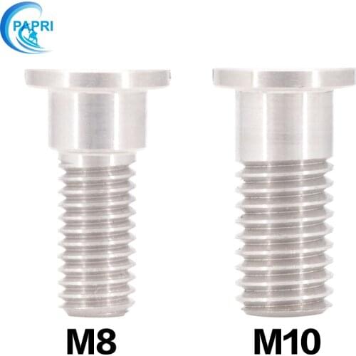 PAPRI 1PCS CNC machining SUS-304 stainless steel M8 screw M10 screw Flat head screw