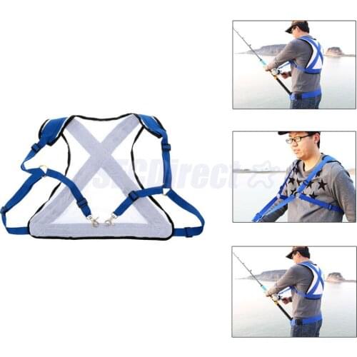 Big Fish Sea Fishing Shoulder Back Harness Distributing Load Sprains Protector Stand Up Fishing