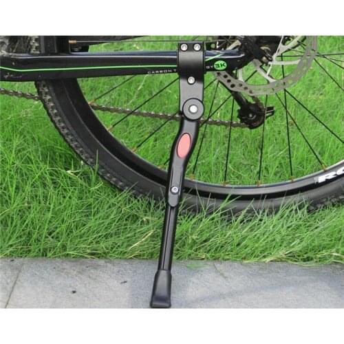 MTB Bicycle Kick Stand Road Bike Parking Racks Aluminum Alloy Mountain Bike Kickstand Cycling Side Stand Support Adjustable