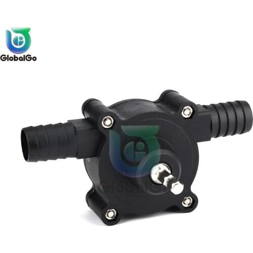 Portable Electric Drill Pump Self Priming Transfer Pumps Oil Fluid Water Pump Portable Round Shank Heavy Duty Self-Priming Hand