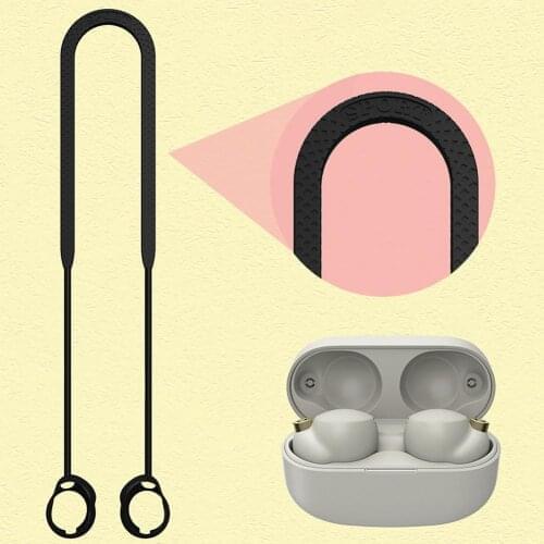 Anti-Lost Strap Silicone Lanyard For Wf1000xm4 Headphone Earphone Bluetooth Headset Anti-lost Rope Lightweight Accessories New