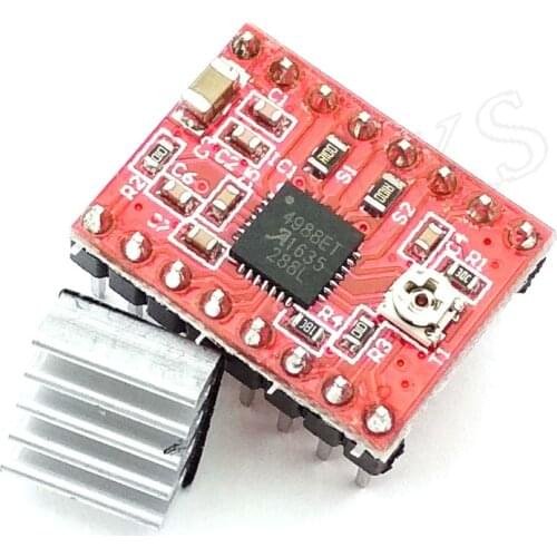 Reprap Stepper Driver A4988 Stepper Motor Driver Module Dropshipping color:red