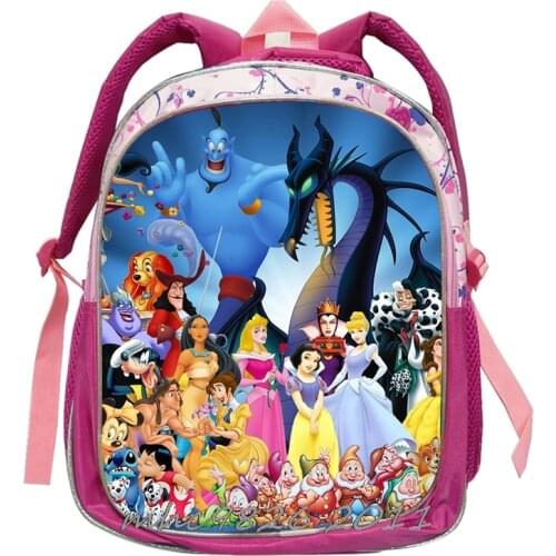 Disney Backpack For Girls Mickey Mouse Minnie Duck School Bags Hot Primary Backpack Schoolbags for Boys&Girls Mochila Sac A Dos