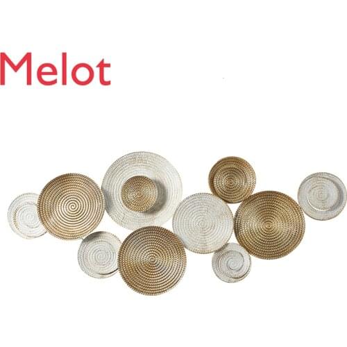 Northern Europe Style Wall Decoration A Living Room Background Metope Decorate Simplicity Three-dimensional Iron Art Originality