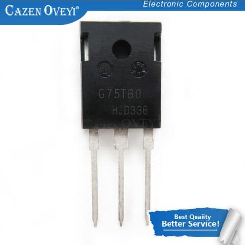 10pcs/lot IGW75N60T G75T60 75N60 TO247-3 In Stock