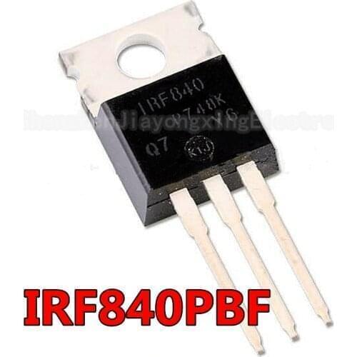 10PCS/LOT IRF840 IRF840PBF MOSFET N-Chan 500V 8A TO-220 new original Triode