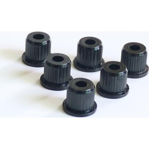 6pcs/Pack 10mm Guitar String Ferrule with Gold/Nickel Color for electric guitars