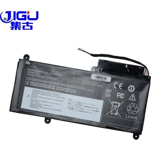 JIGU Laptop Battery 45N1755 45N1756 45N1757 45N1752 45N1753 45N1754 3INP7/38/64-2 For LENOVO For ThinkPad E455 E460 3CELLS