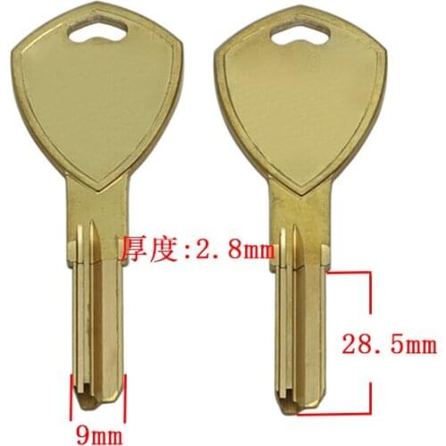 B595 Empty Blank Key Blanks 10 pieces/lot