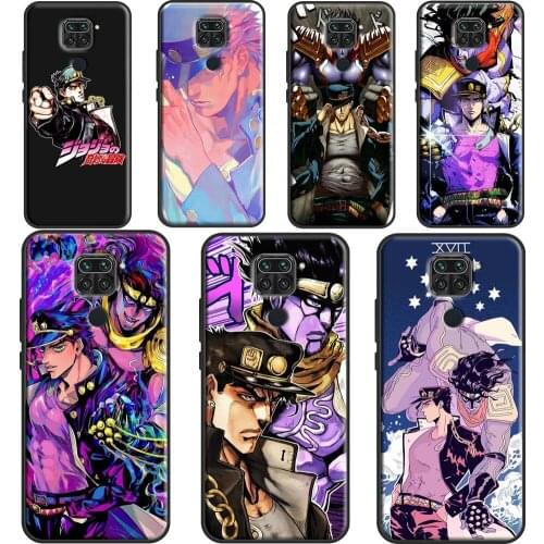 Jotaro Kujo Star Platinum JoJo Anime Case For Xiaomi Redmi Note 10 Pro 9S 8T Note 8 Pro Note 9 Pro K40 7 8 9 A 9C 9T Back Cover