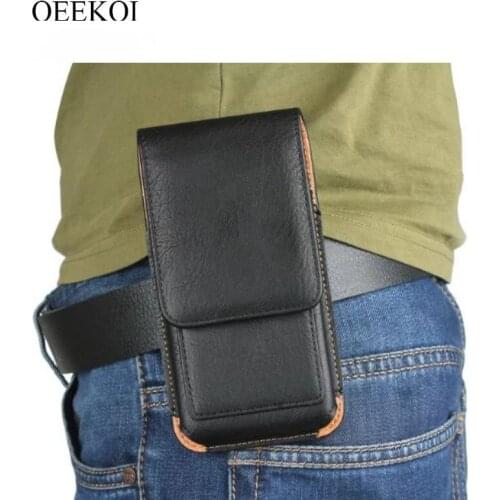 OEEKOI Rhino Pattern Belt Clip Holster Pouch Case for ZTE Blade Max View/Blade Z Max/Blade X Max/Blade Max 3/Max Duo LTE 6Inch