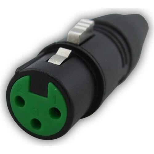 Pure copper and calderon XLR connector microphone sound card nong male head CANNON Male female interface