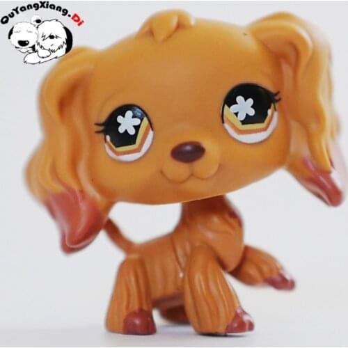 CWG059 Pet Shop Animal Brown star eyes pug Dog Puppy doll action Figure cute puppy