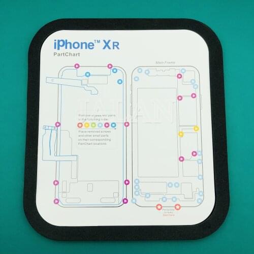 Screws and parts remove/place tools Magnetic memory mat For iphone6 6s 6p 6sp 7 7p 8 8p X XS MAX XR keep corresponding locations