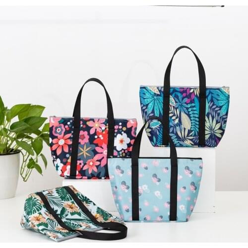 Fashion Refrigerated Handbag Thermal Insulation Bag Portable Office Lunch Bag Food Preservation Portable Thermal Insulation Bags