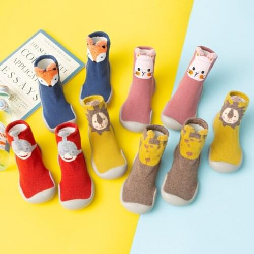 2021 New Arrival Baby Girl Boy Shoes Children Casual Cute Shoes Newborn First Walkers Booties Non Slip Shoes Toddler Socks
