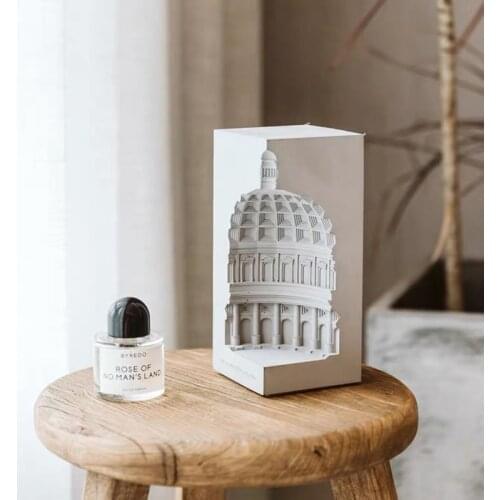 PRZY Creative European Architectural Design Silicone Mold Concrete Clay Craft Home Decoration Molds Homeware Mould Tool SN0159