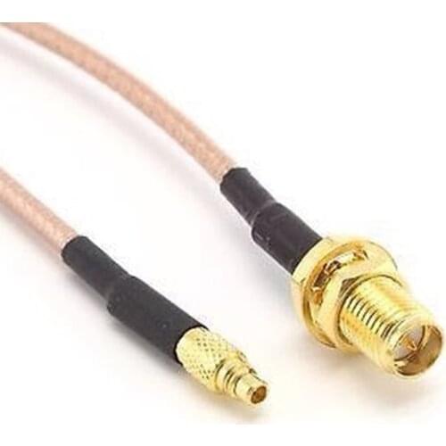 MMCX Male Jack To RP-SMA Female Plug Connector For WIFI Antenna Connection Wire 15cm