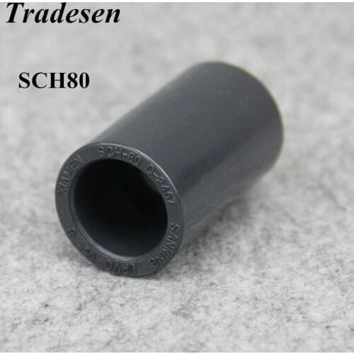 1/2"(21.34mm) Inner Dia.to 1-1/2"(48.26mm) PVC Pipe Coupling Connector S*S US StandardANSI SCH80 Irrigation Water Tube Fittings