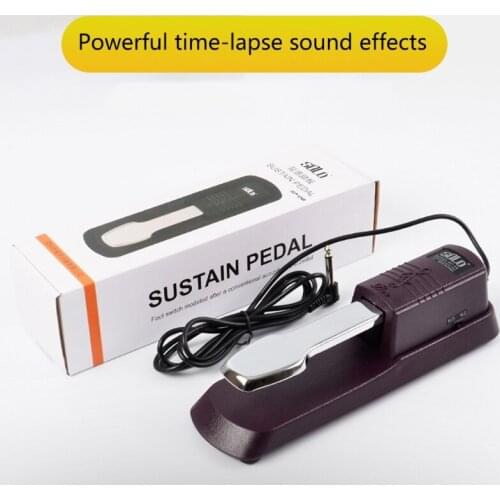 Sustain Pedal Universal for Electronic keyboards Roland Korg Behringer Moog Piano Midi