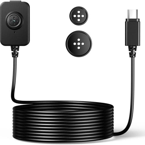 BOBLOV External Lens for KJ09 Body Camera 720P Mini Police Body Mounted Camera with Button Lens For KJ09 Body Camera Police