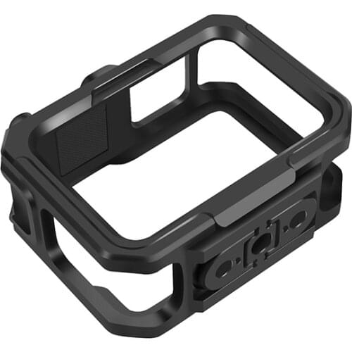 Aluminum Standard Border Protector Protective Frame Case For Gopro 9 Action Camera Accessories Double Cold Shoe Mount 1/4 Screw