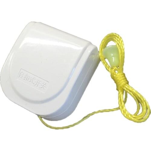 2 pcs The new type of pull rope creative shape thickened pull switch PVC self-buckle pull switch plastic durable