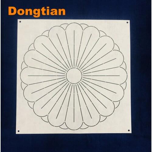 32*32cm Big Size Sashiko Template Sashiko Stencil Quilting Template For Pillow