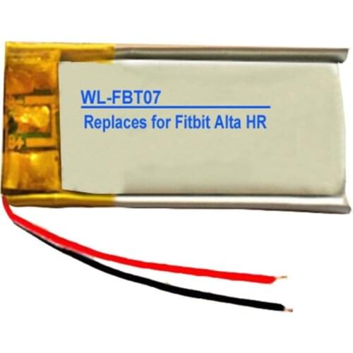 TTVXO 40mAh Battery for Fitbit Alta HR Smartband Smart Wristband Battery