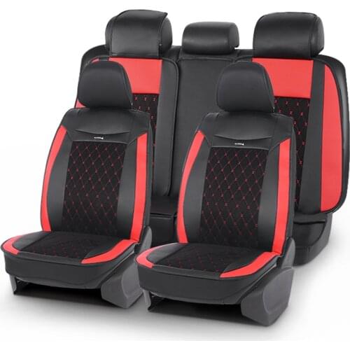 Leather universal car seat cover suede texture Luxury waterproof car interior for toyota Honda Hyundai Kia Lada Renault Audi BMW