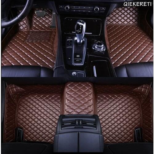 QIEKERETI Custom car floor mat For Citroen DS DS3 DS4 DS5 DS6 DS7 DS4S DS5LS For Dodge Journey auto floor mats