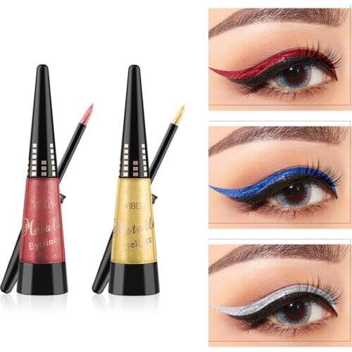 Colorful Shiny Eyeliner Pencil Quick Dry Waterproof Long Lasting waterproof Diamond Highlight Eyeliner Eyes Cosmetics Makeup To