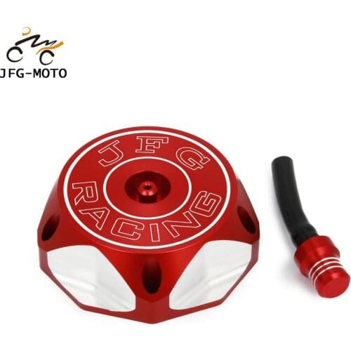 Motorcycle CNC Fuel Tank Gas Cap Cover For HONDA CR85R 2003-2007 CR125R CR250R 2000-2007 CRF150R 2007-2017 CRF230F 2004-2015