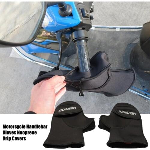 Motorbike/Scooter Handlebar Grip Muffs Waterproof Windproof Motorcycle Hand Handlebar Gloves Winter Thicken Warmer