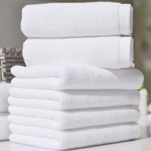 6 PCS TOWEL BATHROOM SET COTTON HOTEL AND SPA WHITE TURKISH HIGHLY ABSORBENT WASHABLE SOFT AND DURABLE QUICK DRY