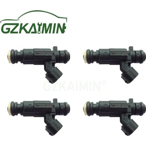 SET OF 4 Flow Matched fuel Injectors nozzle 35310-22600 3531022600 for for Hyundai Accent 2004 K-M