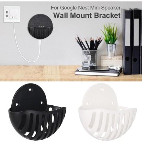 Wall Mount Bracket Practical Convenient Bracket For Google Nest Mini Speaker Holder Set Hanger Portable Player Accessories