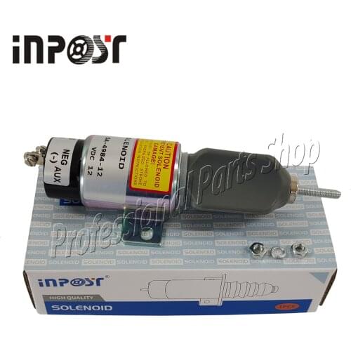 New 12V Throttle Solenoid for Hatz SYNCHRO-START Woodward Genie 1751 SA-4984-12 1751-12E2U1B1