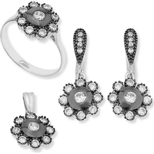 Silverlina Silver Daisy Women 'S Set