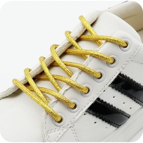 4.5MM Shoelaces Superstar Metallic Yarn Ropes Natural Elements Blue Green Laces For Mountain Hiking Boots sznurówki