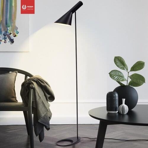 Nordic standing lamp retro creative personality simple modern childrens bedroom bedside lamp study Floor lamp