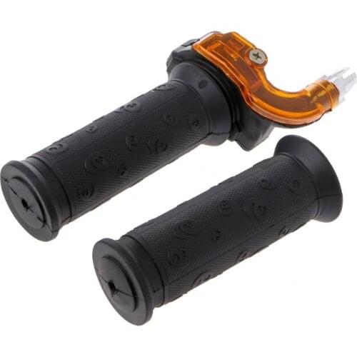Twist Throttle Accelerator Grip + Cable For 47cc 49cc Mini Dirt Bike Quad Pocket