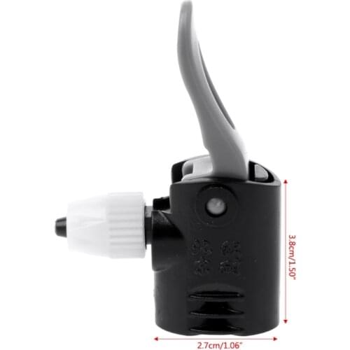 Bike Bicycle Pump Nozzle Valve Connector Adapter Dual Head Pumping Parts Tools N58B