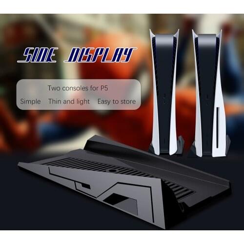 P5 Vertical Stand for Playstation 5 with Built-in Cooling Vents and Non-Slip Feet, Specially Designed for PS5 Console